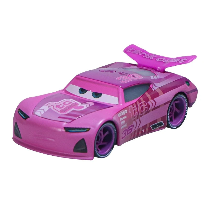 Disney Pixar Cars Metal Diecast Car Toy cow tractor Sheriff Chick Hicks Lightning McQueen Hudson Birthday Gift Kid Toys For Boys