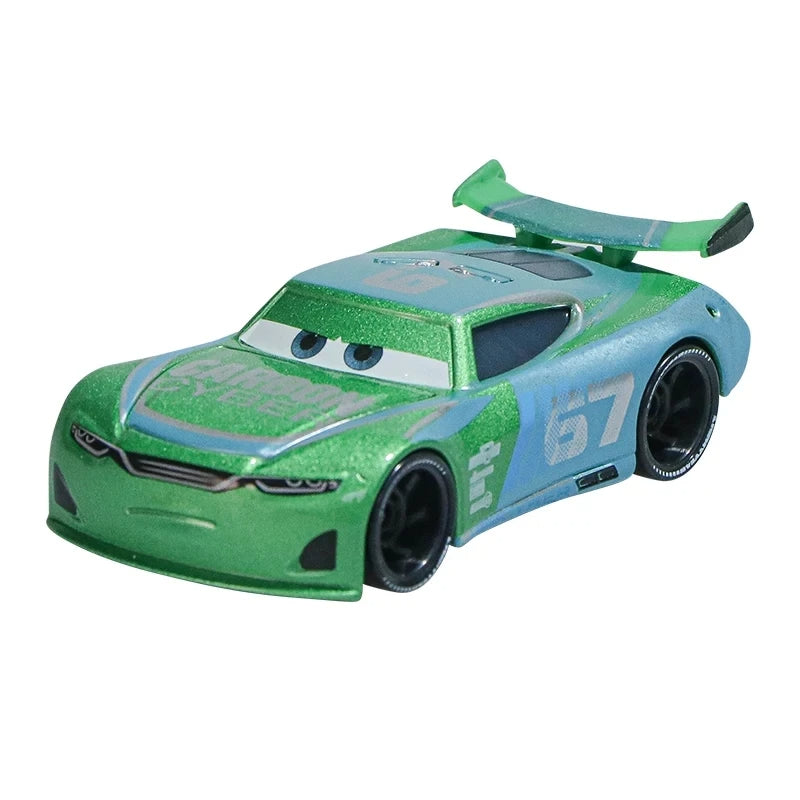 Disney Pixar Cars Metal Diecast Car Toy cow tractor Sheriff Chick Hicks Lightning McQueen Hudson Birthday Gift Kid Toys For Boys